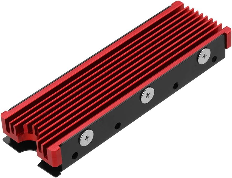 M.2 NVMe SSD heatsink（Red）