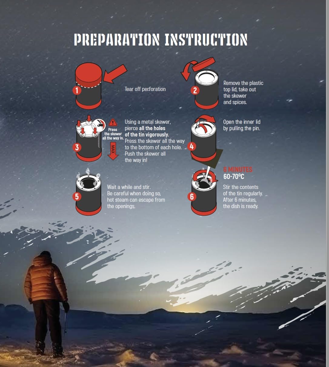 Skyfood Beef Strogonow Self-Heating Dish