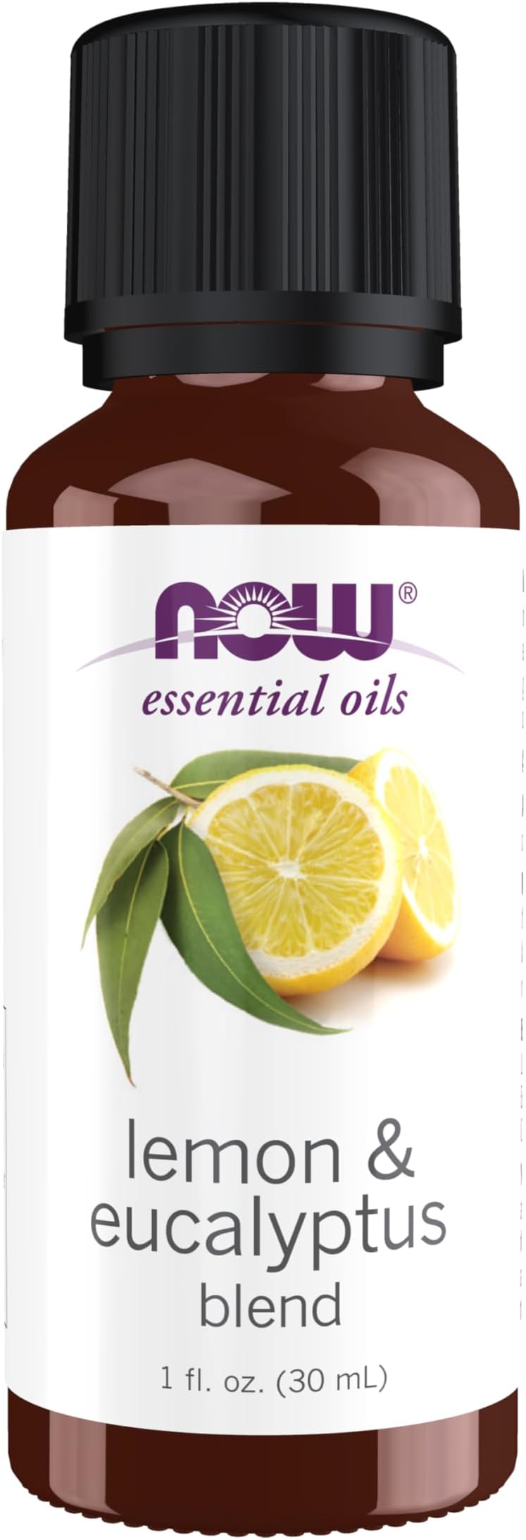 Now Essential Oils, Lemon & Eucalyptus Oil Blend 100% Pure 1 Fl. Oz.