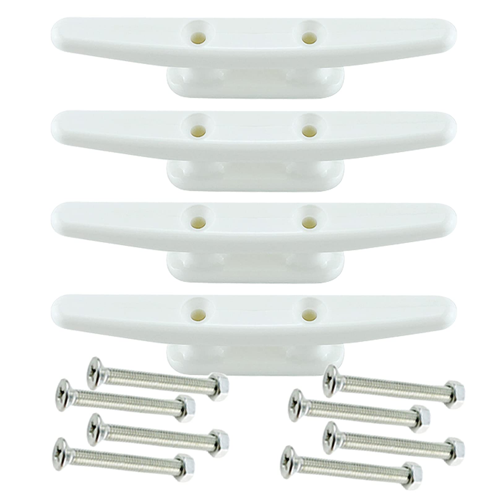 Trafu White Boat Nylon Cleat 4