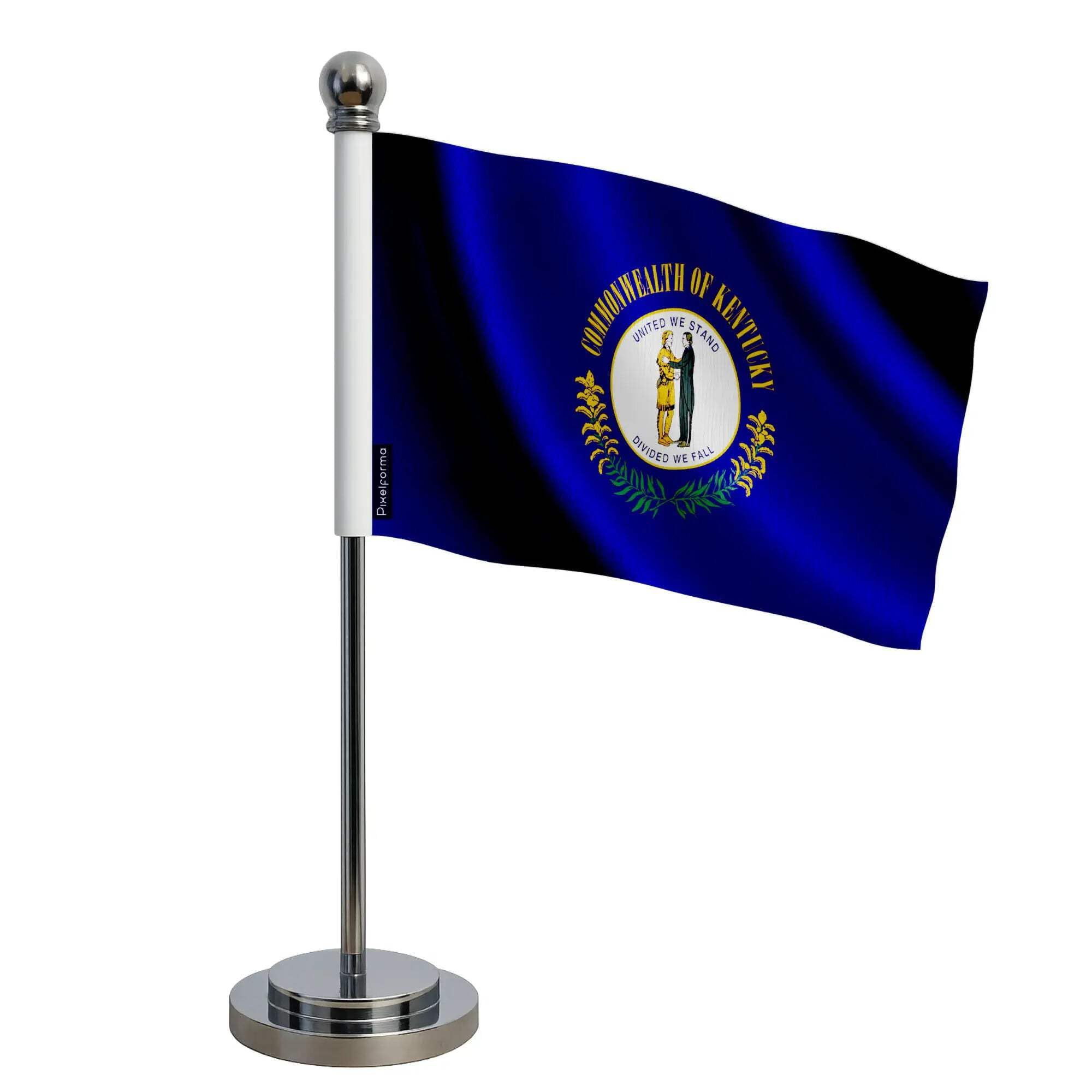 Drapeau Bureau Kentucky 14x21cm finition soignée pour réception - 3