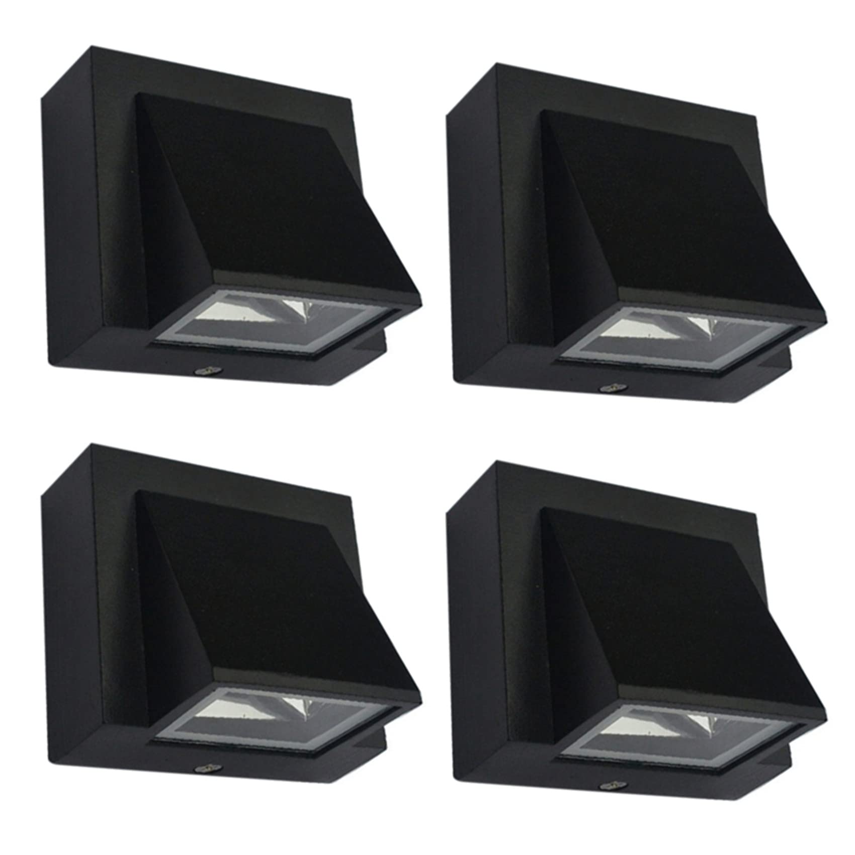 Applique murale extérieure LED étanche design moderne 5W pour illuminer une porte et un balcon