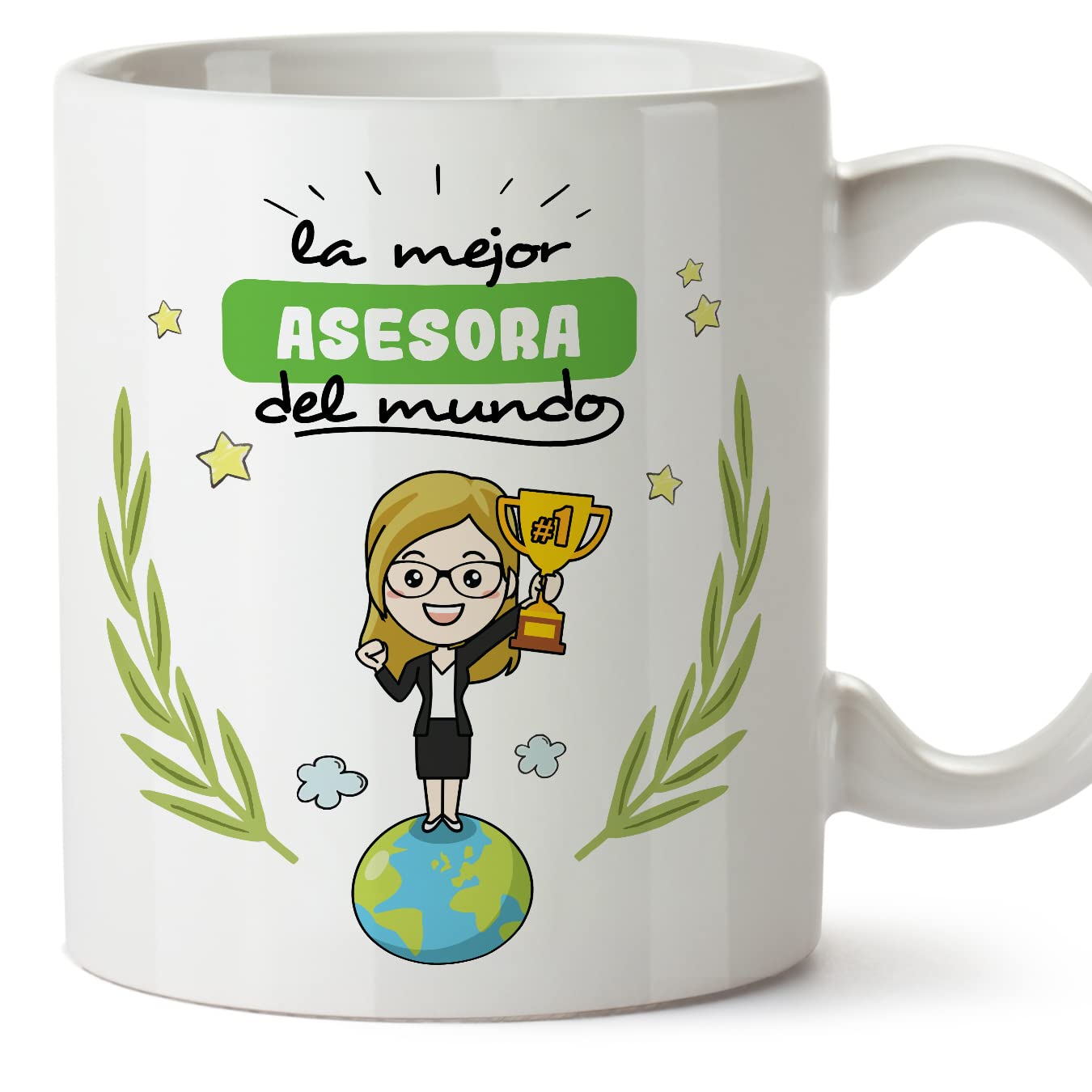 MUGFFINS Taza Fisioterapeuta Hombre (Mejor del Mundo) - Regalos Originales y Divertidos de Fisioterapia — view 30