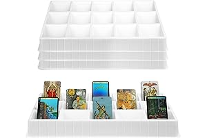 Geetery Trading Card Sorting & Dealer Tray - 15 Slot Storage Organizer