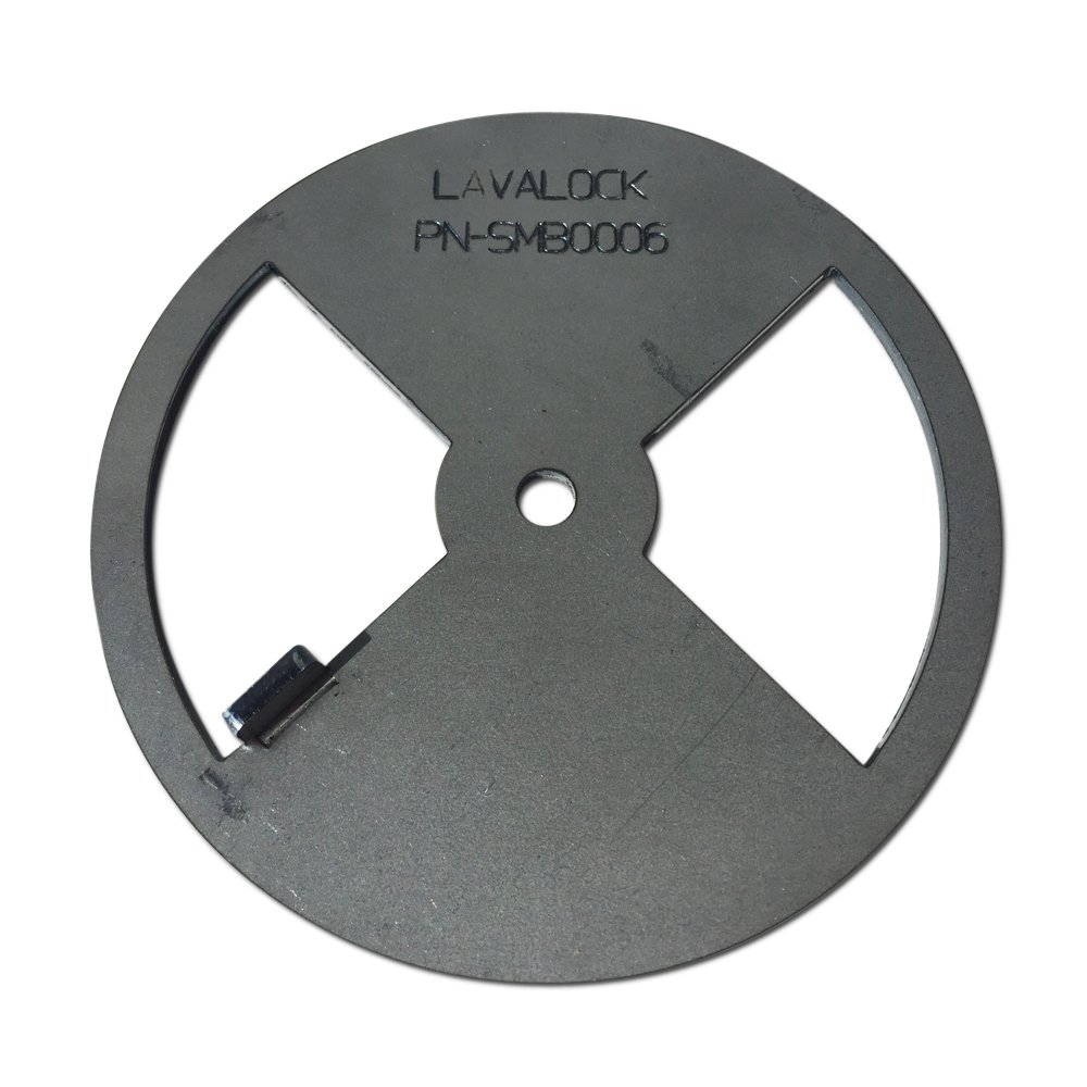 BBQ Smoker Supply ajustable grill stove vent pinwheel damper 6