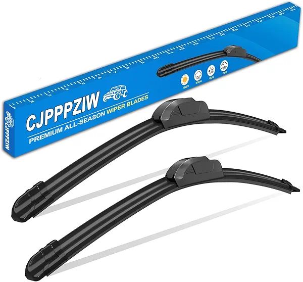 CJPPPZIW® Windshield Wipers-16 Inch+16 Inch Replacement for 2018 2019 2020 2021 2022 2023 2024 Jeep Wrangler Wiper Blades for My Car,Quality Front Windshield Wiper Blades(Set of 2)
