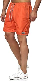 LindoMaker Shorts Men Cargo Pockets Cotton Shorts Relaxed Fit Breathable Travel Shorts Gym Workout Running Shorts