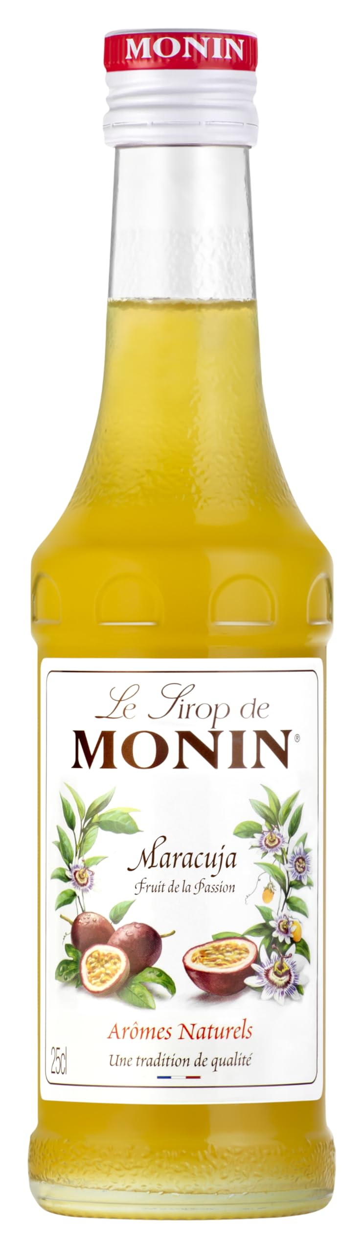 Monin Probierpaket Fruchtige Vielfalt Sirup Set (6 x 250 ml) – Maracuja, Limette, Schwarze Johannisbeere, Erdbeere, Himbeere & Pfirsich – Fruchtsirup für Cocktails, Limonade, Kaffee & Desserts