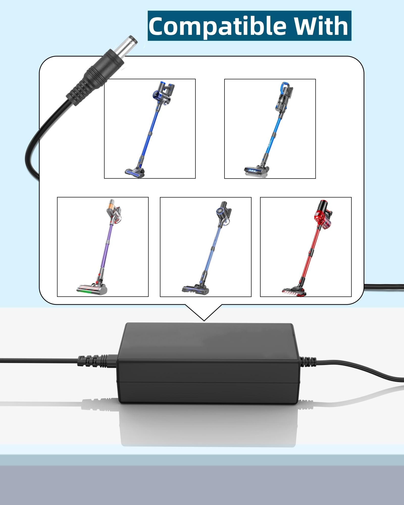 Amazon.com: 26V Charger for 22.2V Battery Cordless Vacuum Cleaner