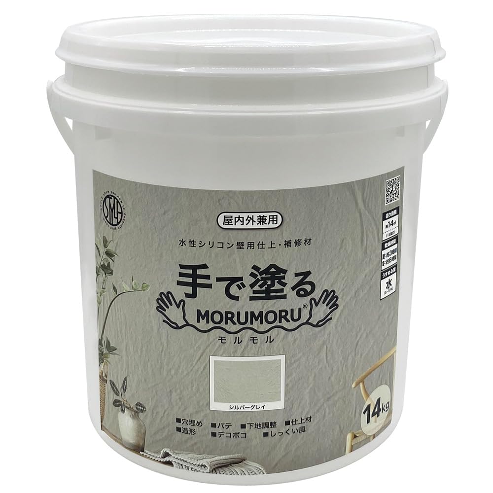 Amazon | ニッペ(Nippe) ペンキ 塗料 STYLE MORUMORU モルモル 14kg