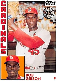 2019 Topps 1984 Topps Baseball #T84-17 Bob Gibson St. Louis Cardinals Official MLB Trading Card By Topps