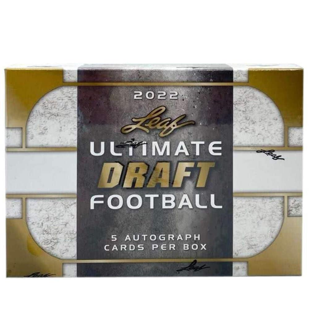 Amazon.com: 2022 Leaf Ultimate Draft Football box (FIVE Autograph