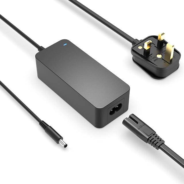 65W AC Charger Fit for Dell-Latitude 3420 3320 3520 Laptop Supply Power-Adapter Cord