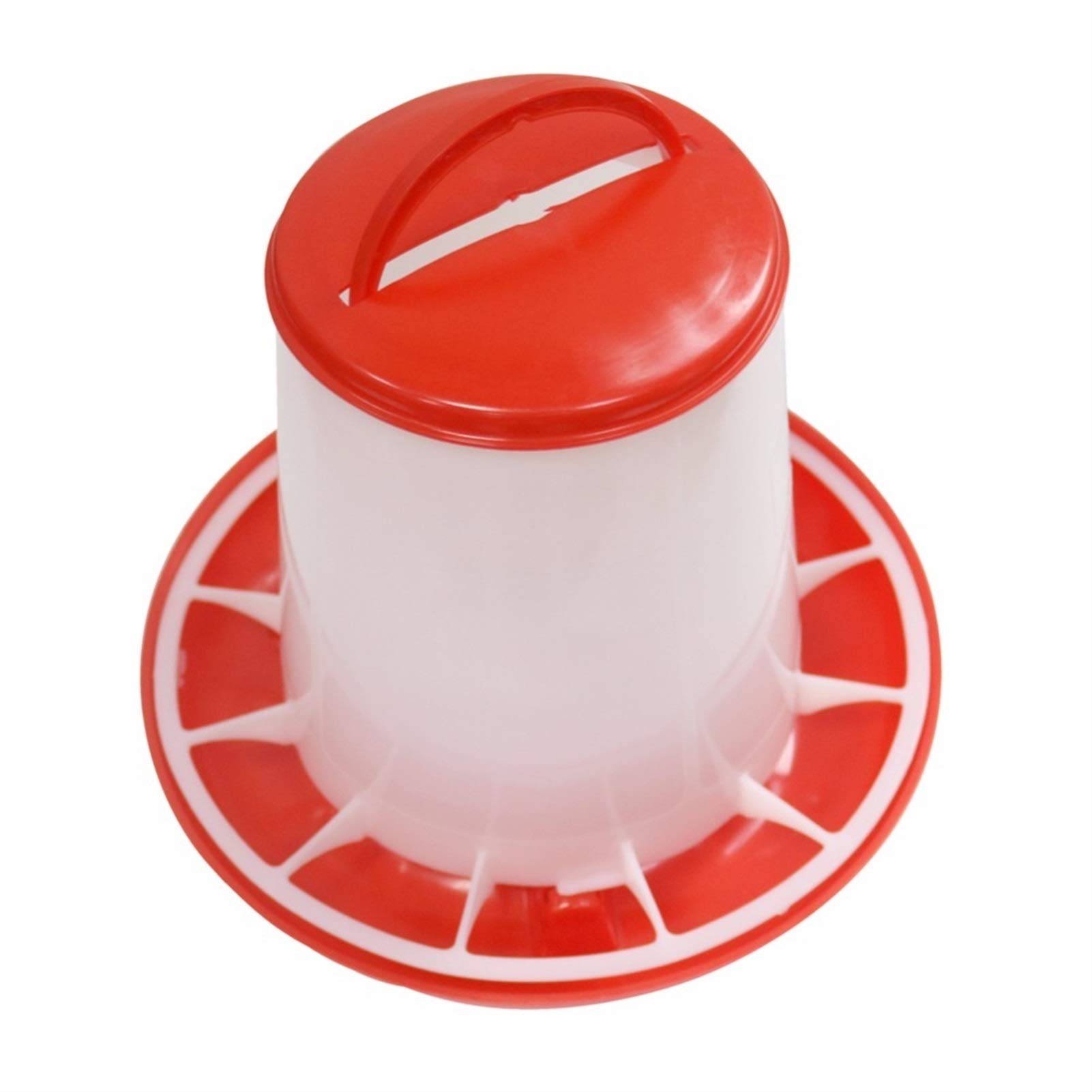 Vogelhäuschen 5 Sätze 3.2 kg Hühnerkrippe Gitter-Feeder Hängende Vogelzufuhr Futterhaus