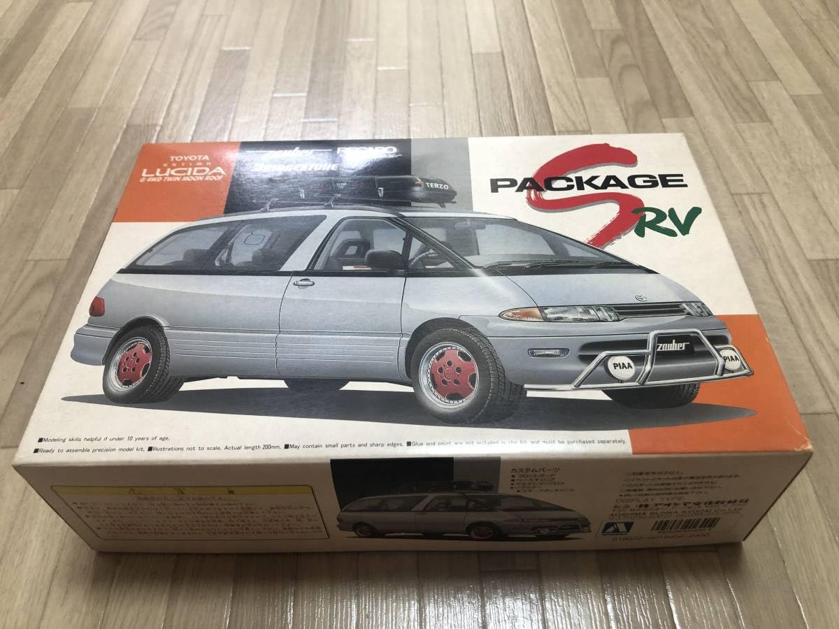 Amazon.co.jp: アオシマ 1/24 エスティマ ルシーダ Sパケ RV G 4WD