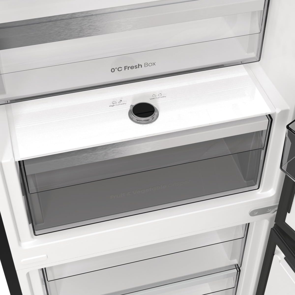Hisense RB5P410SBFC Frigorifero Combinato Total No Frost, Nero Inox, 203x65,8cm, Classe C, 413L, large capacity, wifi, metal tech cooling, porta reversibile