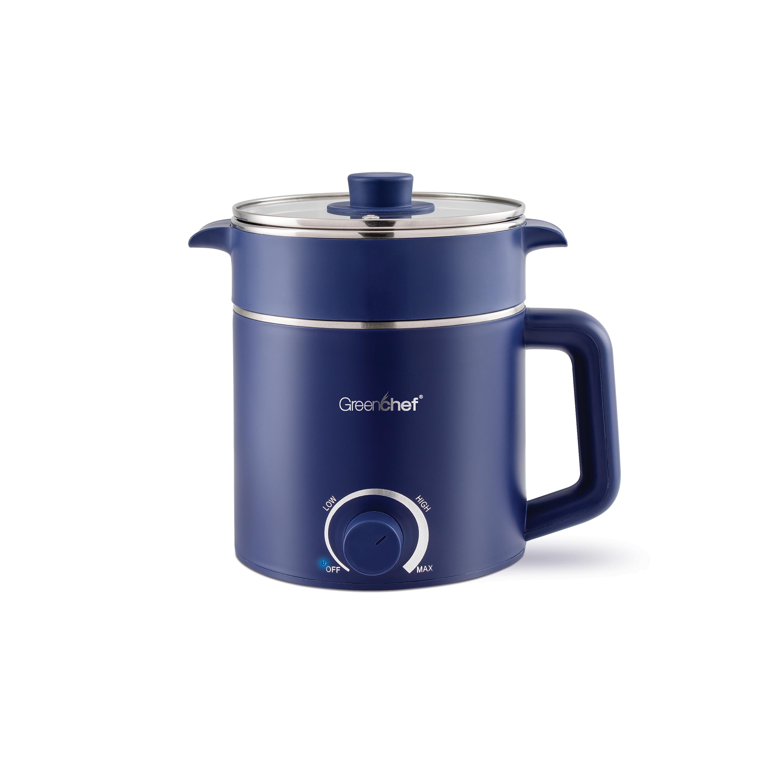 Greenchef Multi kettle with stainless steel Steamer 1.8 Litre capacity 600watts power consumption - Zylo Pro-image-46