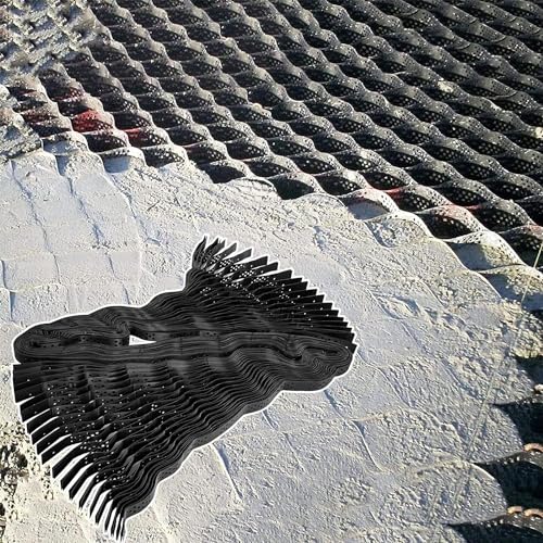 Grille de stabilisation du sol anti-boue et perméable pour allée extérieure