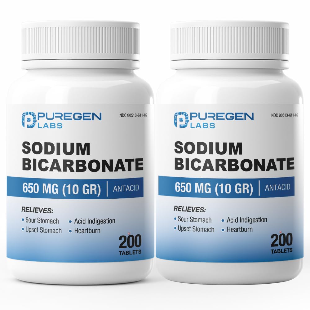 Puregen Labs Sodium Bicarbonate Tablets
