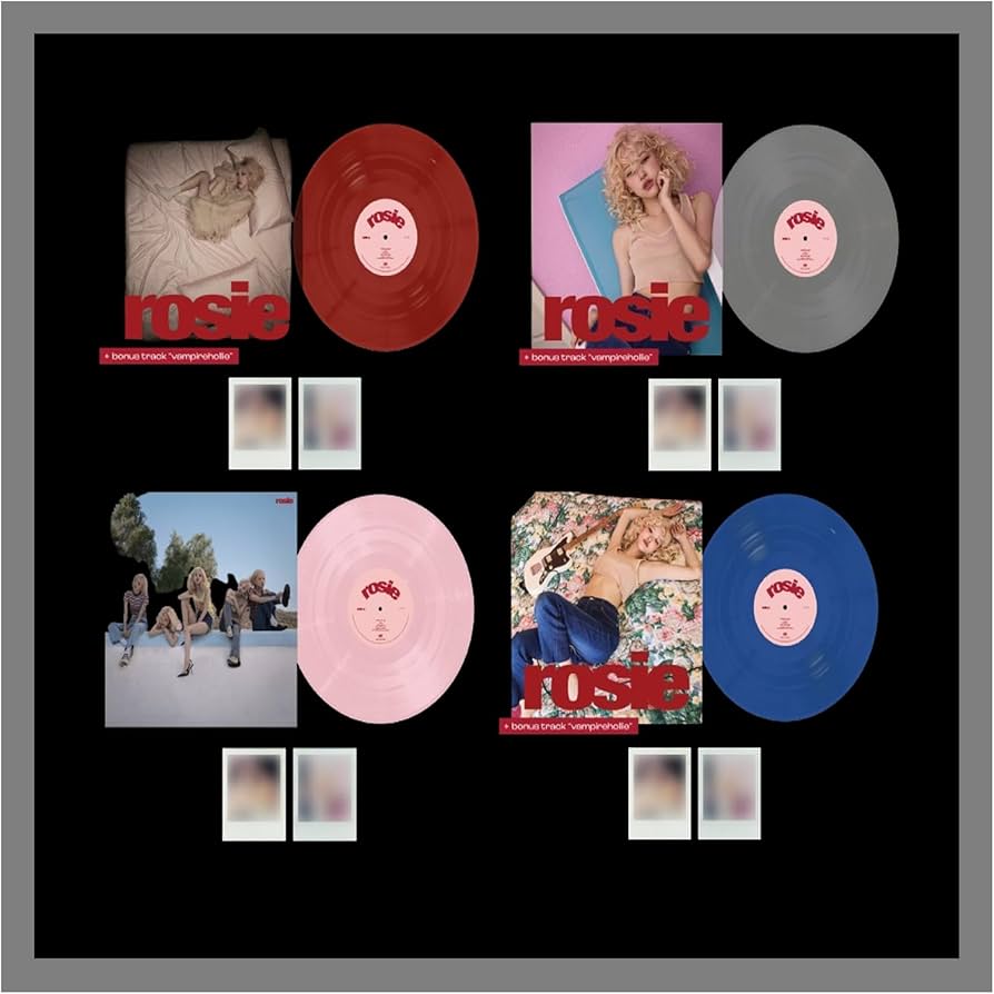 Amazon.com: BLACK'PINK ROSÉ rosie 1st Studio Album LP Vinyl
