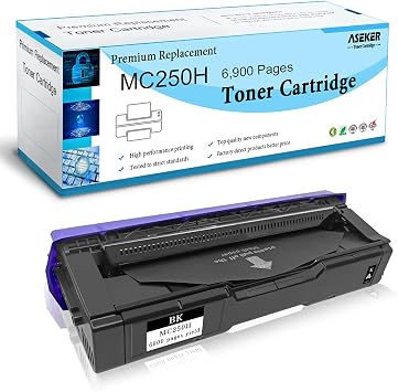 M C250H Toner Cartridge 408336 Compatible for Ricoh M C250 C250FW C250FWB P C300 C300W C301 C301W Printer High Capacity 6900 Pages  Black *1