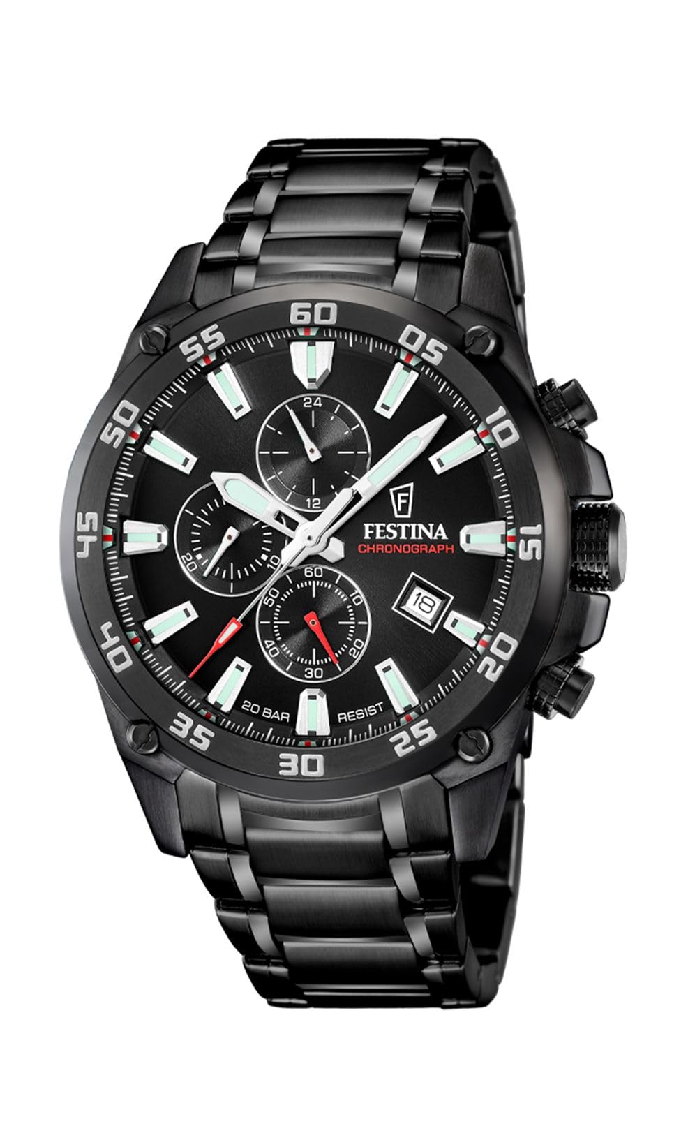 Festina F20735-3 Mens Timeless Chronograph Watch