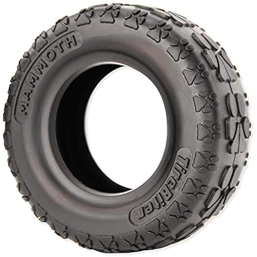 MAMMOTH TireBiter II Dog Toy 6" W - Pack of 2