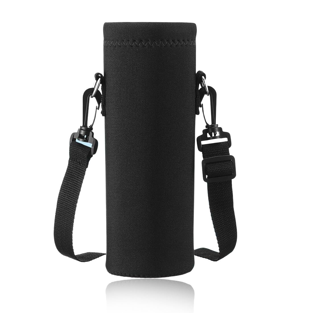 JEYORZY 1Pezzi Protezione per Bottiglia D'acqua, 1000ML Porta Borraccia Termica Custodia Antiscottatura Custodia con Tracolla Regolabile, Portaborraccia, Borsa Termica per Borraccia, per Sport Viaggio