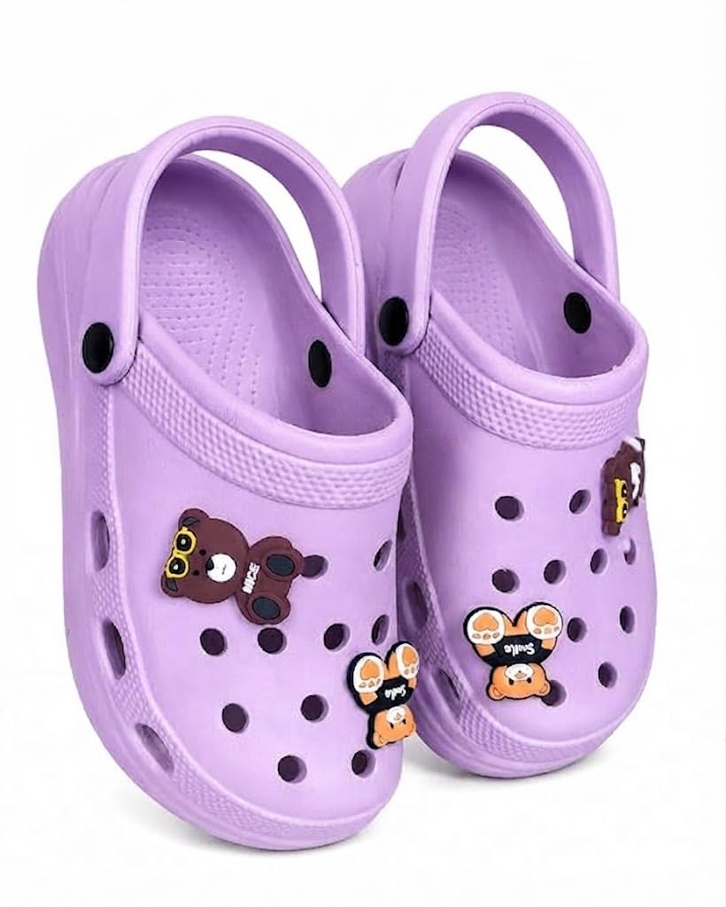 Women's Lightweight EVA Clogs with Adjustable Heel Strap | Soft Cushioned Slip-On Garden Shoes | Breathable Anti-Skid Casual Comfort Clogs with Decorative Charms-picture-20