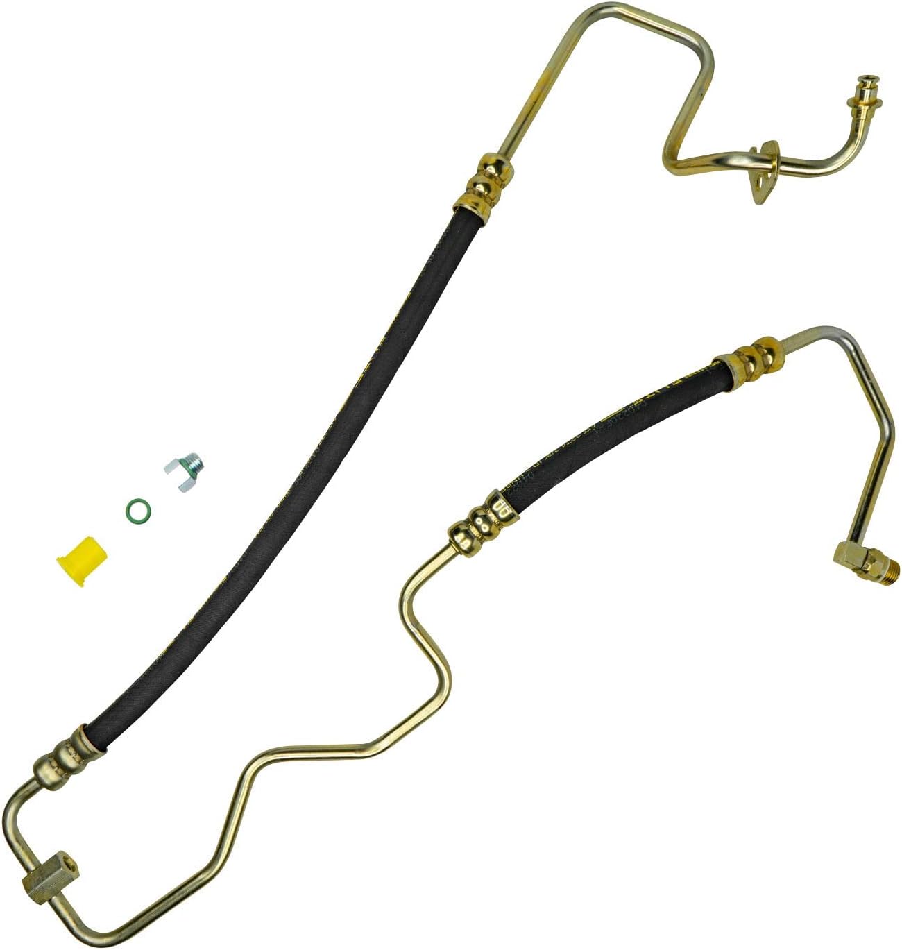 Edelmann Elite 92100E Power Steering Pressure Hose - For 2011-03 Ford Crown Victoria, Lincoln Town Car, Mercury Grand Marquis, 2004-03 Mercury Marauder; V-8 4 6L Vehicles