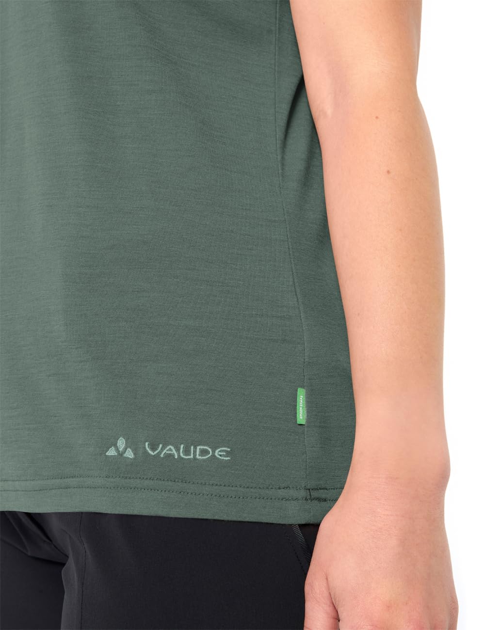 VAUDE Hochwertiges T-Shirt mit Wolle zum Wandern, mit Merino Wolle, feuchtigkeitsregulierend, geruchshemmend und robust