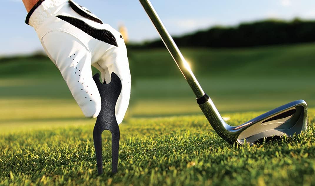 review SLIDE DRY Golf Divot Repair Tool, Ball Marker and Club Holder, 3-in-1 Multi Use Tool, Lightweight and Compact