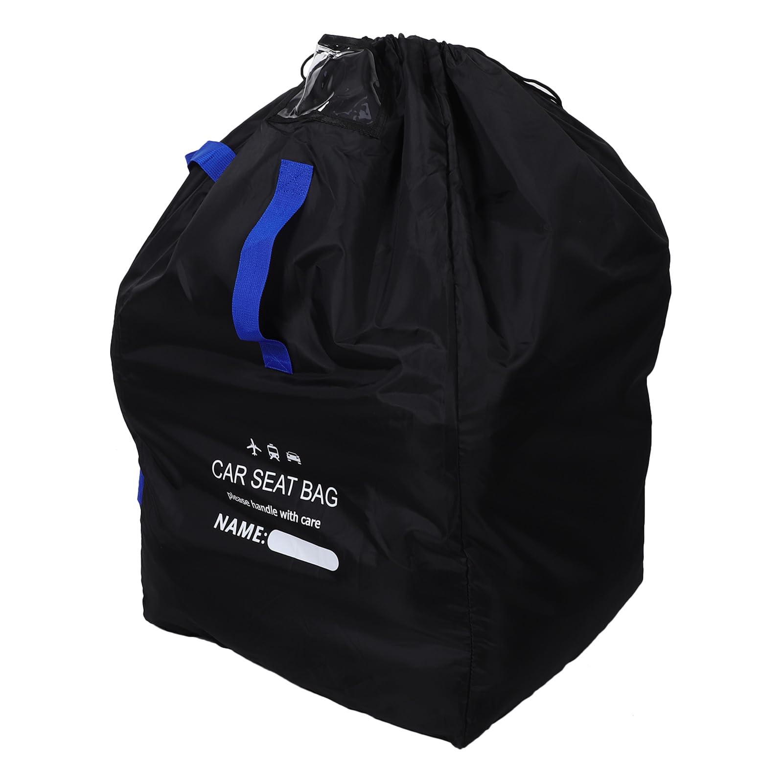 ibasenice Borsa da viaggio per seggiolino auto: borsa da stiva per il gate, custodia per seggiolino auto con tracolla e scomparto per cartellino - Accessorio essenziale per viaggi e vacanze.