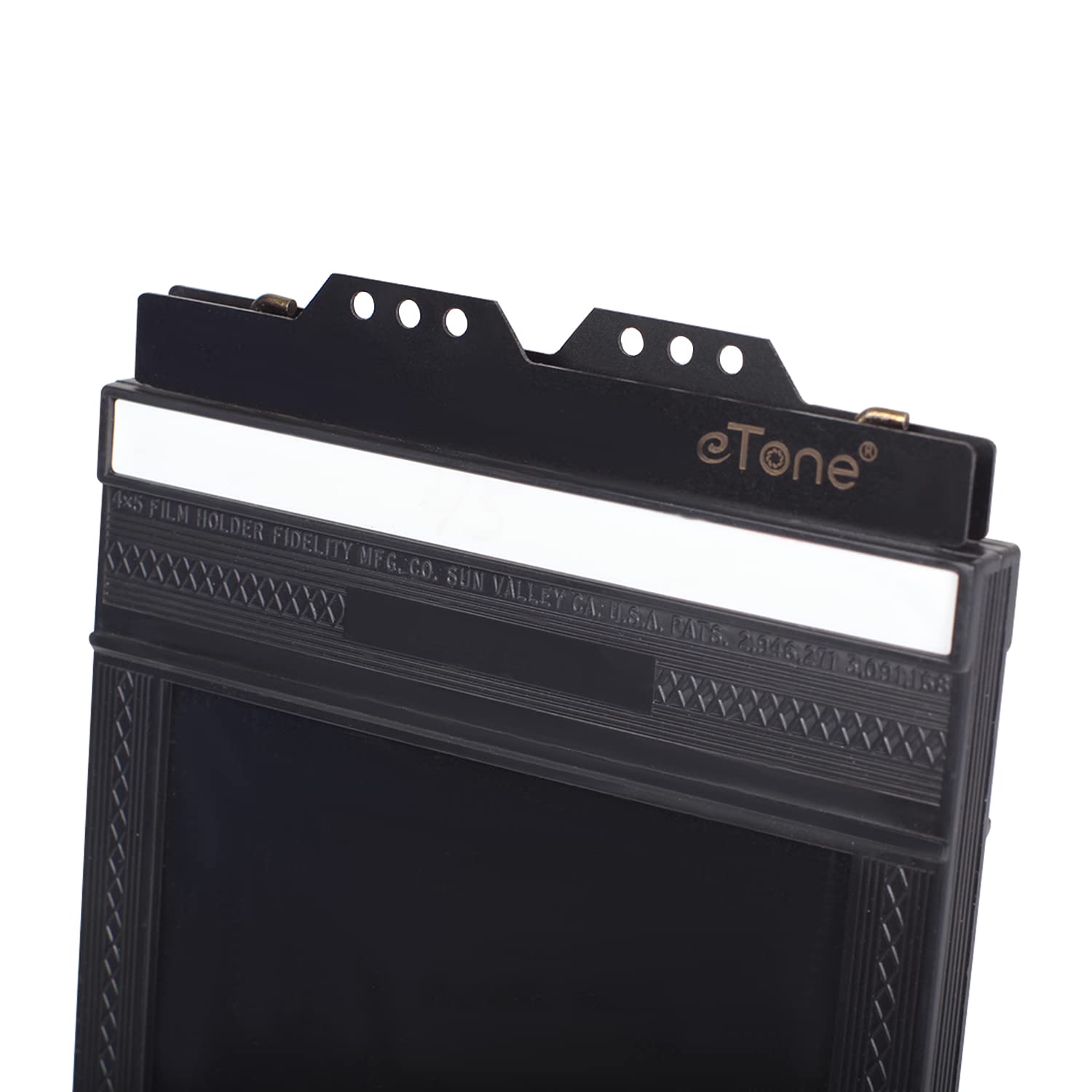 eTone 4 pièces de Remplacement Feuille Film Coupe Film Supports Sombres Diapositives pour Appareil Photo Grand Format 4x5
