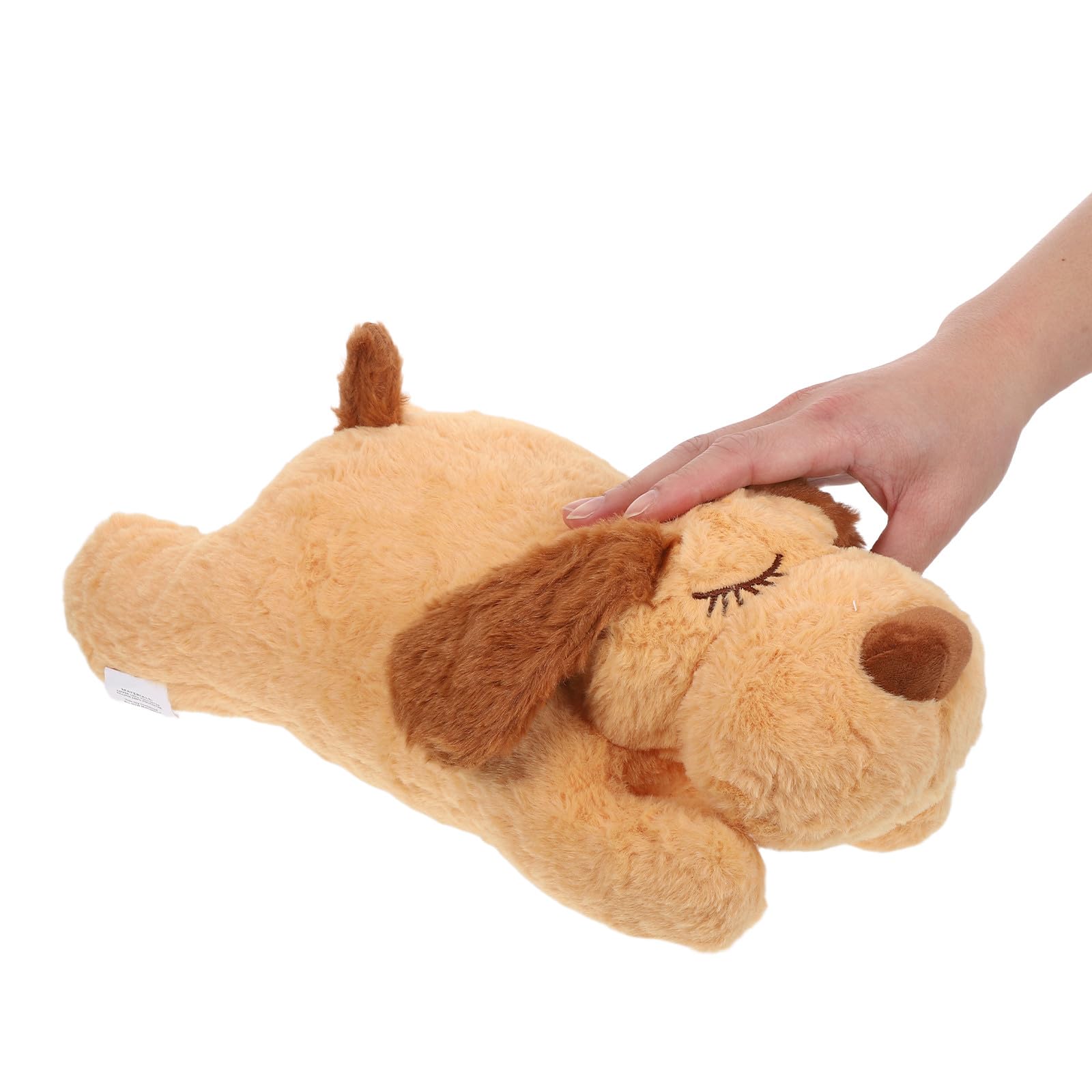 Ipetboom Pluszowa zabawka Puppy Heartbeat: pluszowa zabawka uspokajająca dla szczeniaka, łagodząca lęki u zwierząt domowych, pomocna dla psa