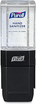 Purell ES1 Hand Sanitizer Dispenser Starter Kit, 450 mL, Graphite, 6/Carton GOJ4424D6CT