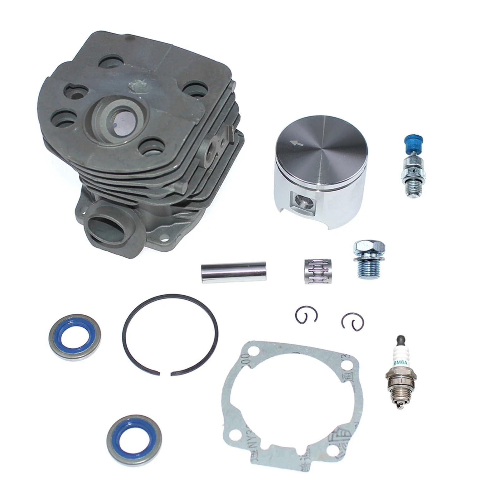 Dingmao Kit de pistón cilíndrico Compatible con motosierra Hus 55 55 Rancher 51 503609104