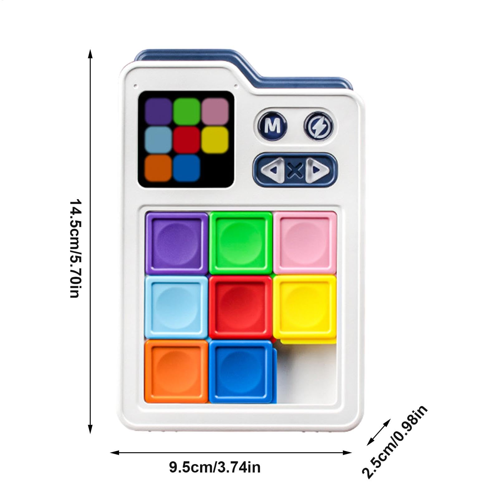 Super Slide Puzzle Game - 1000+ Challenges Brain Teaser Puzzles | Block Slide Puzzle | giikerr Super Slide Brain Games | Toys for Kids | Travel Games Birthday Stuffers | Activities for Road Trips