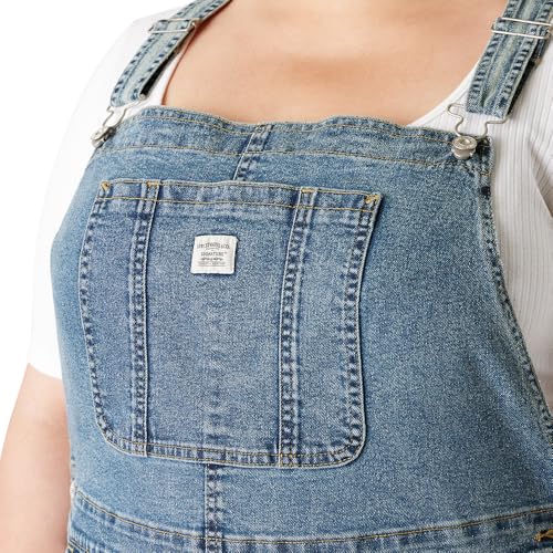 Levi Strauss Signature Gold Women's 90's Hertiage Overall Stretch Denim (Available in Plus), Western Way, Large - image 3
