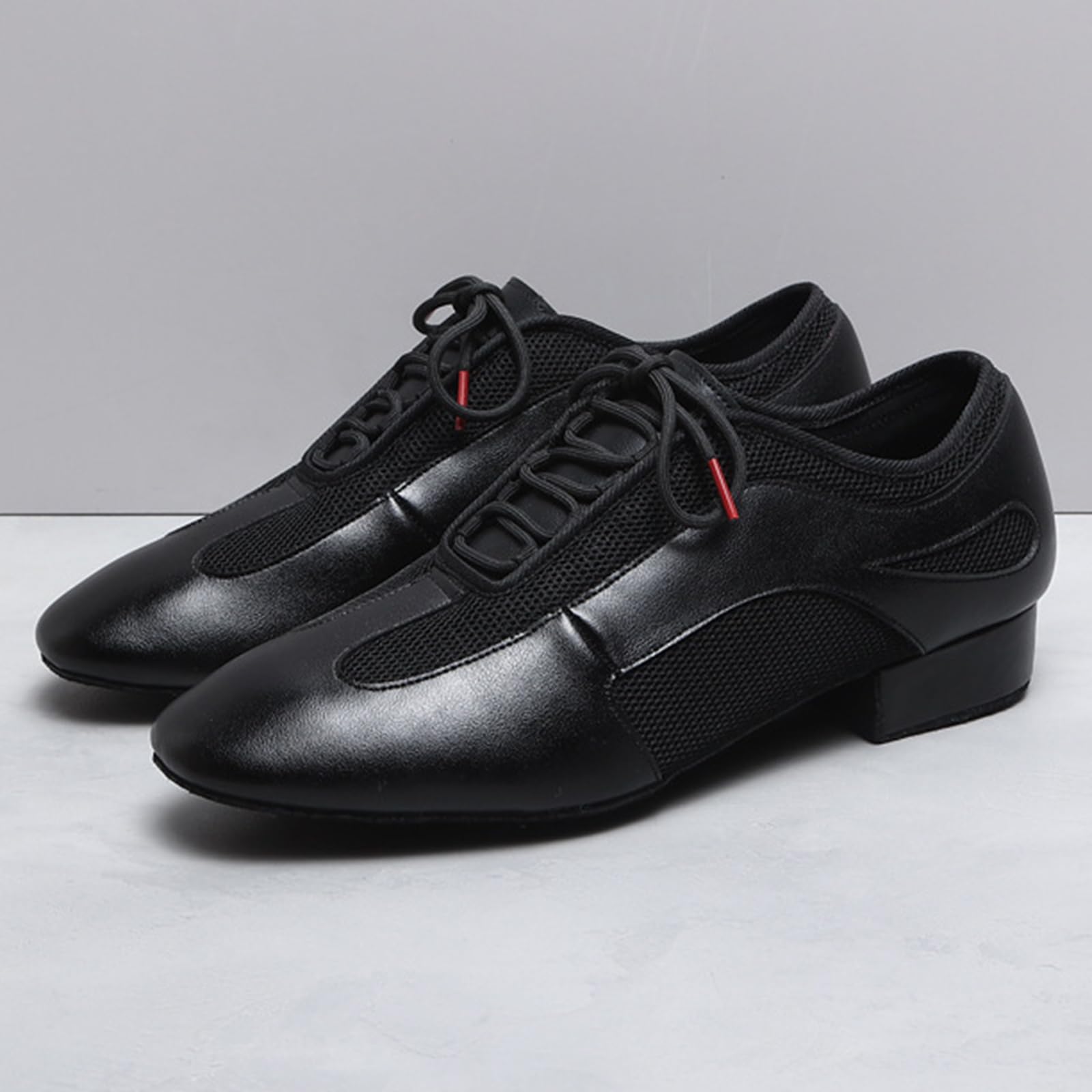 Uomini Ballroom Sneakers,Scarpe da Ballo Uomo,Scarpe Ballo Moderne Tacco Basso Uomo,Silenzioso E Antiscivolo,Adatto per Quickstep,Latino,Tango,Valzer,Foxtrot,Rumba