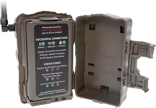 Miniatura 3 de Stealth Cam Fusion Global 26MP Foto y Vídeo 720P Velocidad de Activación 0.8 Segundos Cámara de Rastreo Celular Inalámbrica para Caza con Control