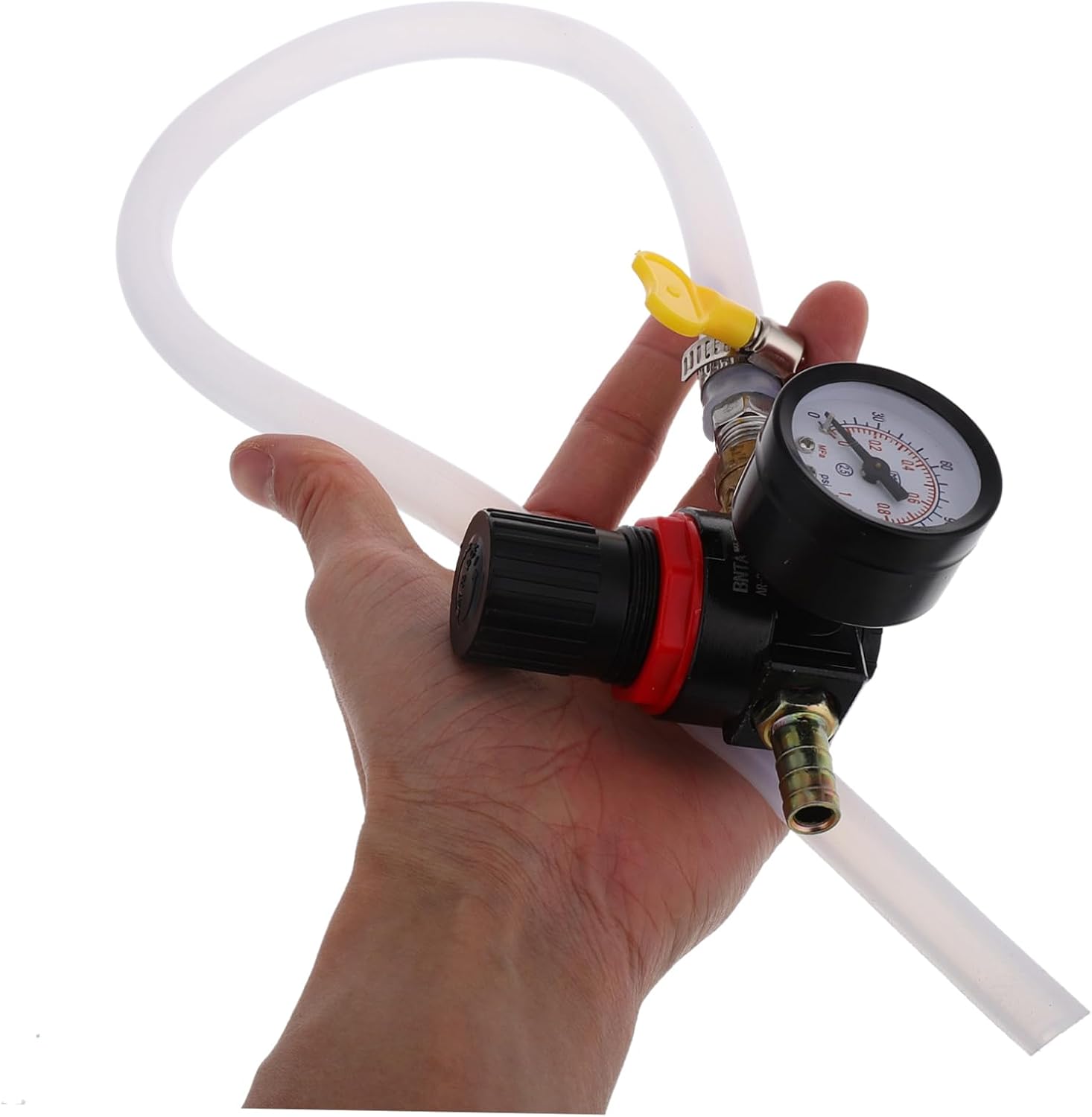 Water Tank Leak Detector Tool Car Coolant Leak Detection Kit Pressure Gauge for Car Radiator Detection Tester
