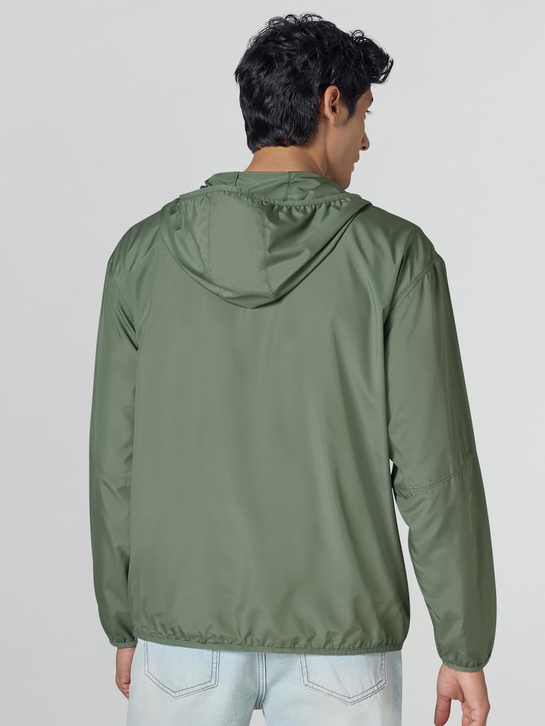 XYXX Parka para hombre con protección UV y protección solar | Ropa de protección solar y contaminación | ligera y de secado rápido con protección UPF 50+ para exteriores