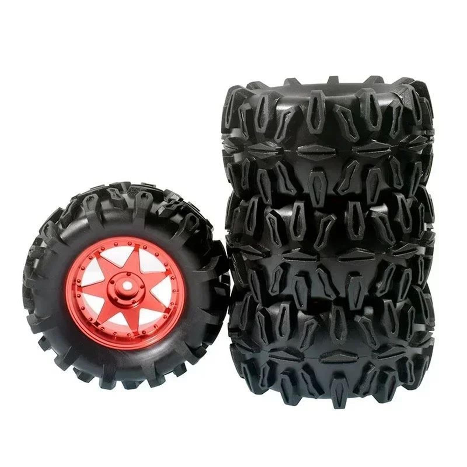 Ruote Monster 90Mm Per WLTOYS 144001 144010 1/16 RC Autos Parte