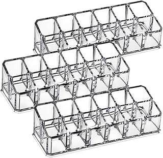 SAFIGLE Organizador de lápices labiales con e...