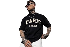 Men's Louis Vuitton Letter Graphic Tees T Shirts