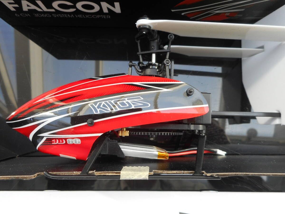 Amazon | FALCON K110S 6CH ブラシレス3D6Gマイクロヘリ新型サーボ搭載