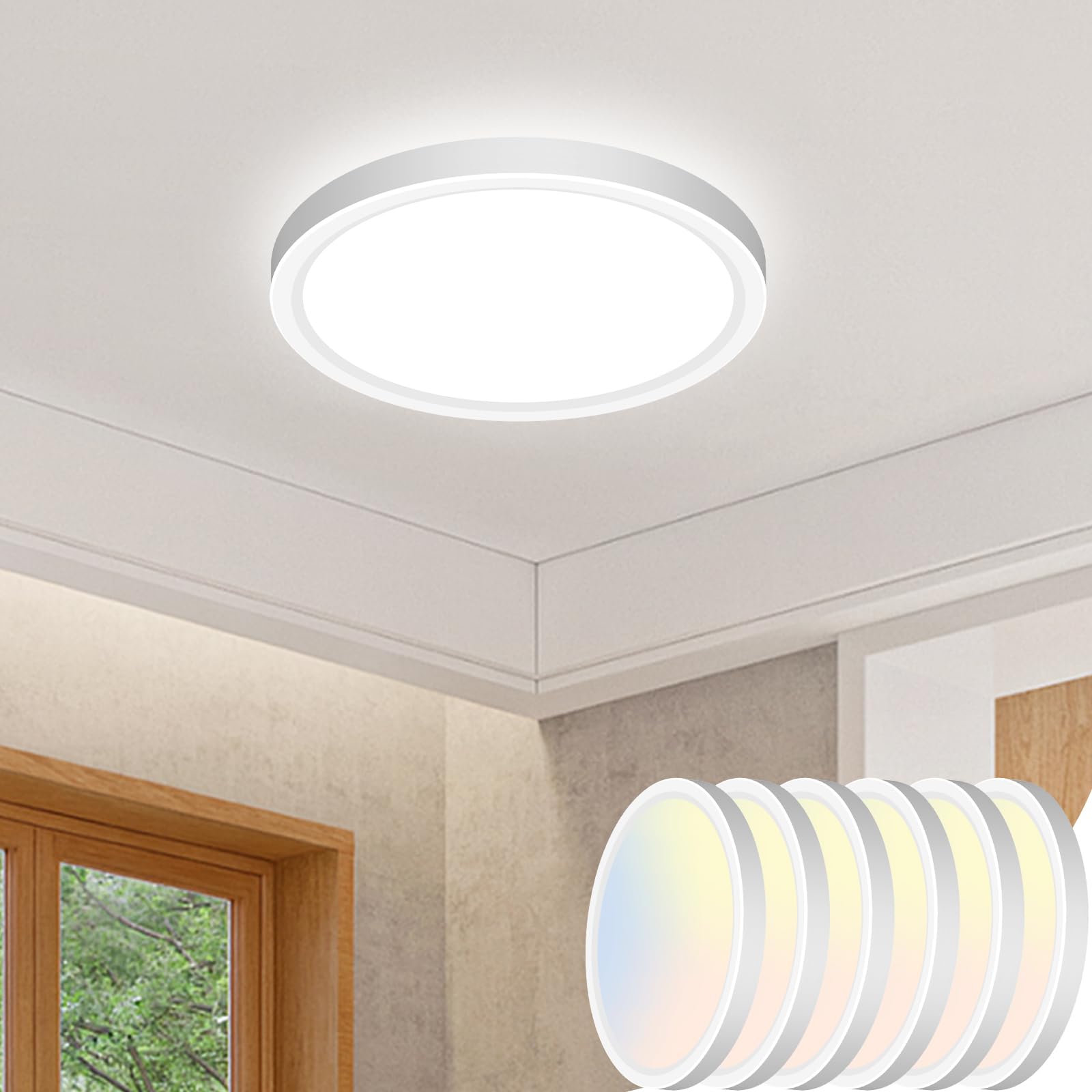 slochi 18W 1800LM LED Deckenlampe