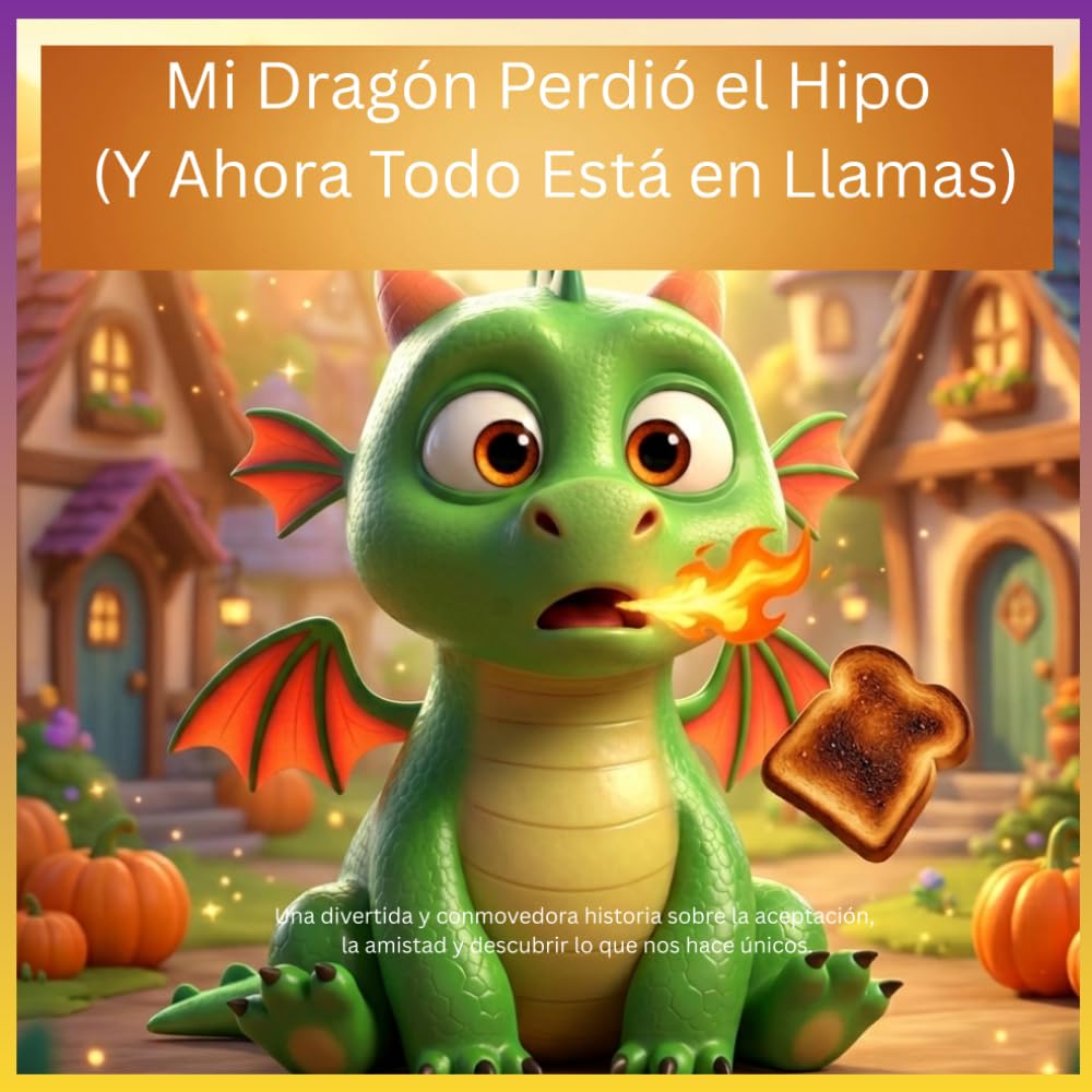 Mi Dragón Perdió el Hipo (Y Ahora Todo Está en Llamas): Una divertida y conmovedora historia sobre la aceptación, la amistad y descubrir lo que nos hace únicos.