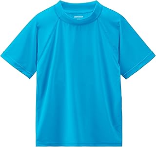 Smarash
Boy's UPF 50+ Rash Guard Swim Shirts Short Sleeve Sun Protection SPF Fishing Surfing Water Beach Shirts Quick Dry